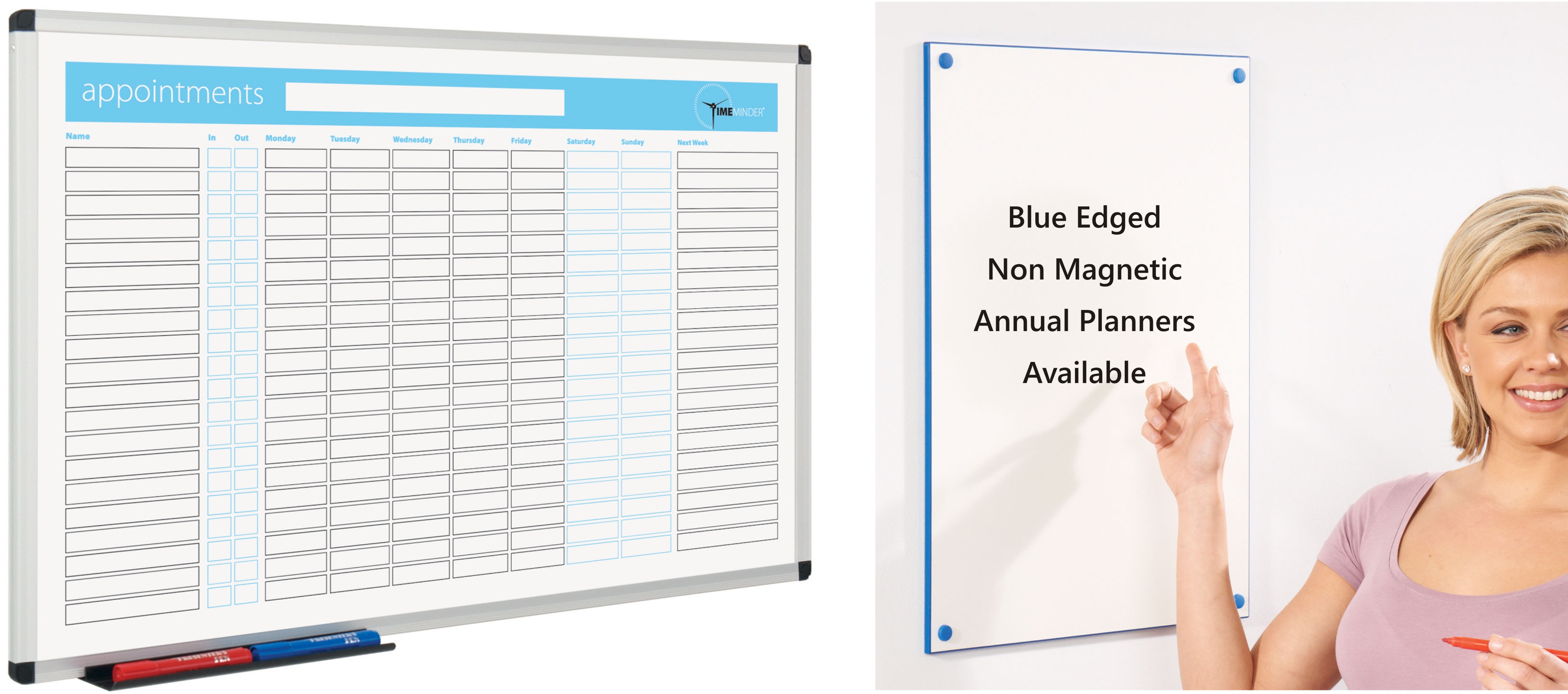 Weekly Appointments Planner Signs 4 Schools